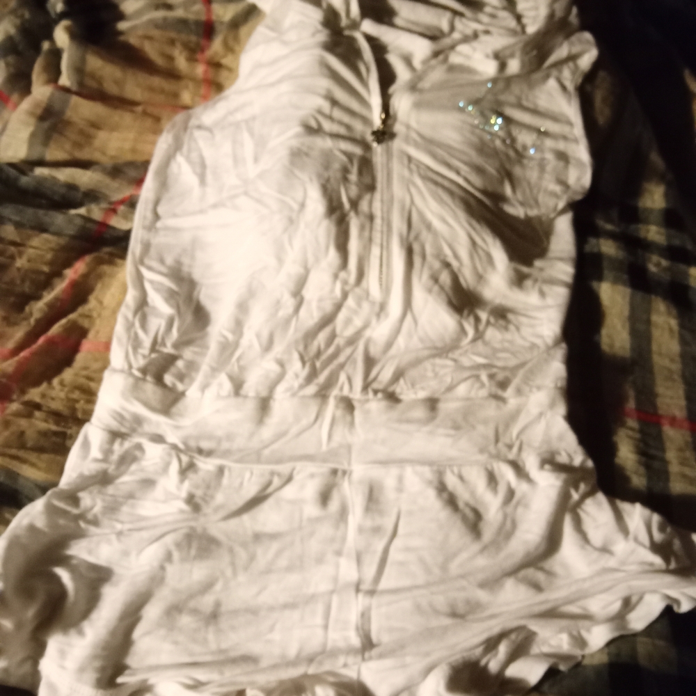 Betsey Johnson White Jumpsuit
